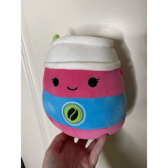 Kellytoy Other - Squishmallow Limra the Latte 7" - NEON JUNK FOOD SQUAD 2023 (First to Market)